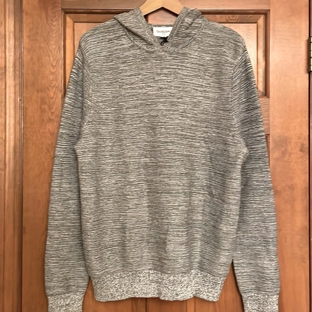 Target Goodfellow & Co. Hooded Standard Fit Pullover Sweater - Gray
